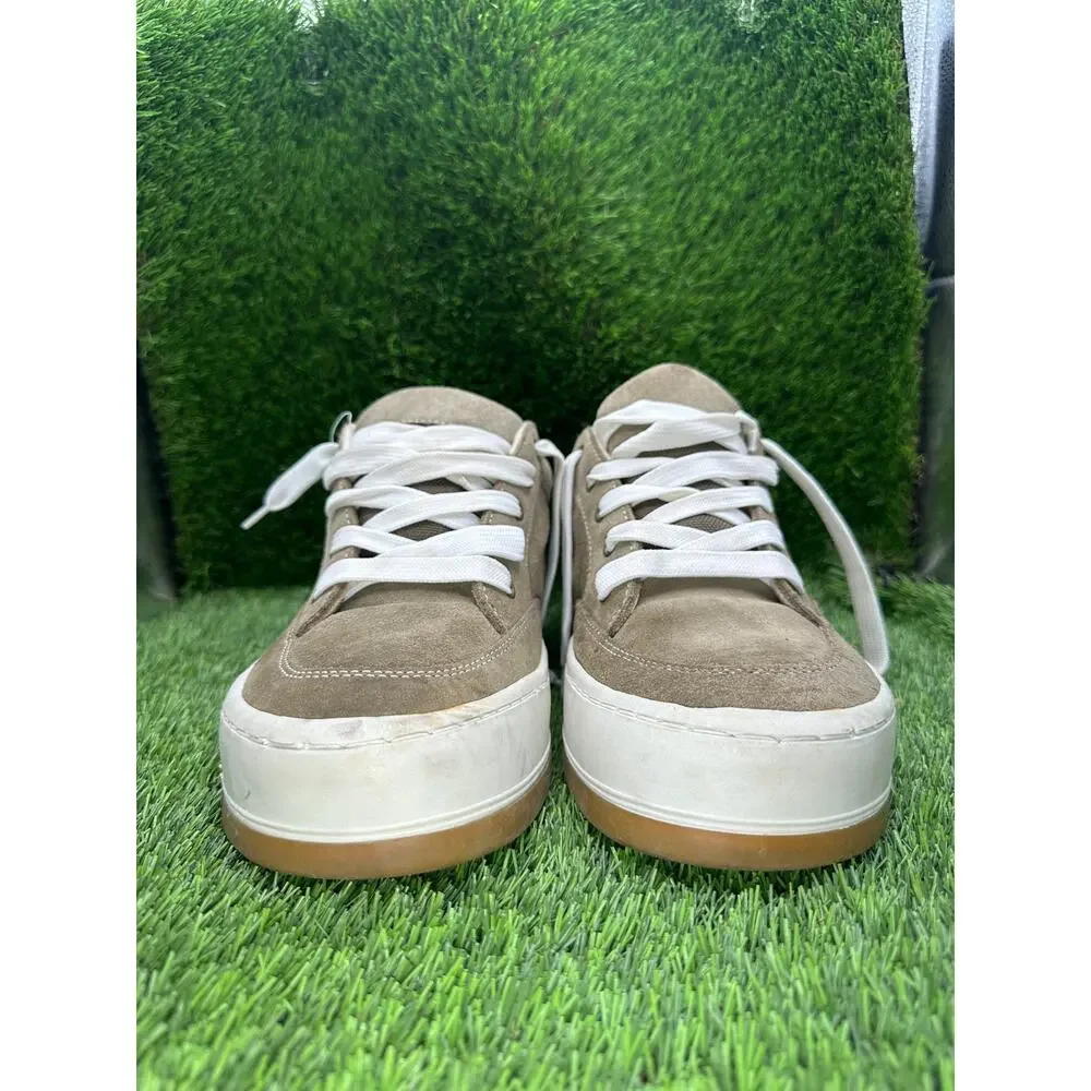 Cross Colour Athletic Sneaker Shoes Mens 13 Brown Suede Skateboarding Streetwear